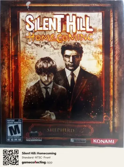 Silent Hill: Homecoming PlayStation 3, NTSC box front