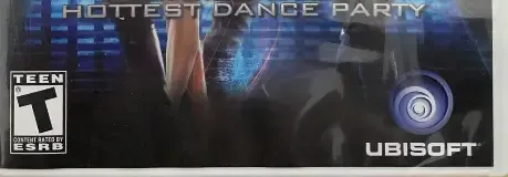 The Black Eyed Peas Experience, the ESRB box on its front