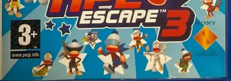 Ape Escape 3, the PEGI square on its front