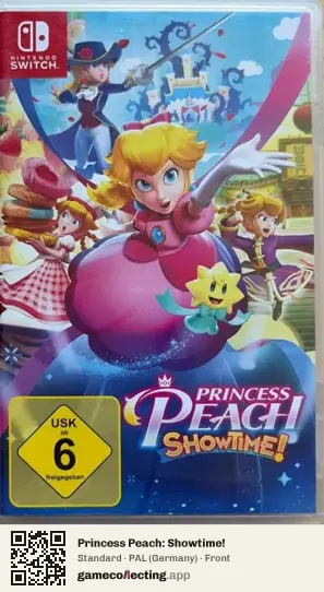 Princess Peach: Showtime! Nintendo Switch, Germany box front
