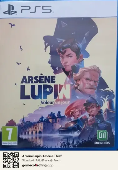 Arsene Lupin: Once a Thief PlayStation 5, France box front