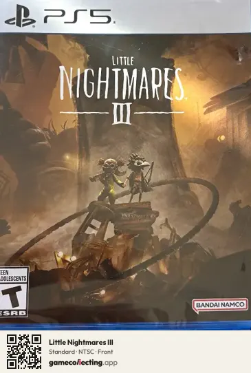 Little Nightmares III PlayStation 5, NTSC box front