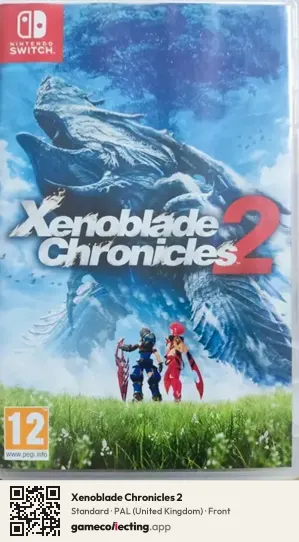 Xenoblade Chronicles 2 Nintendo Switch, United Kingdom box front