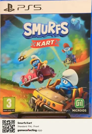 Smurfs Kart PlayStation 5, PAL box front