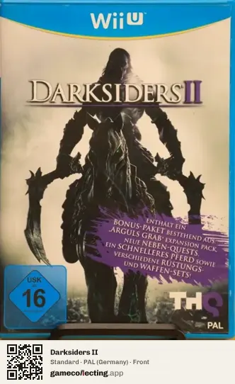 Darksiders II Nintendo Wii U, Germany box front