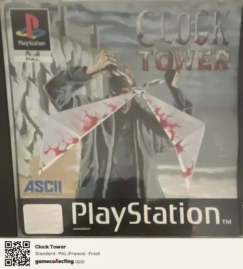 Clock Tower PlayStation, France box front