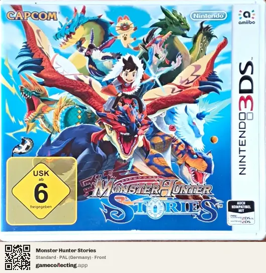 Monster Hunter Stories Nintendo 3DS, Germany box front