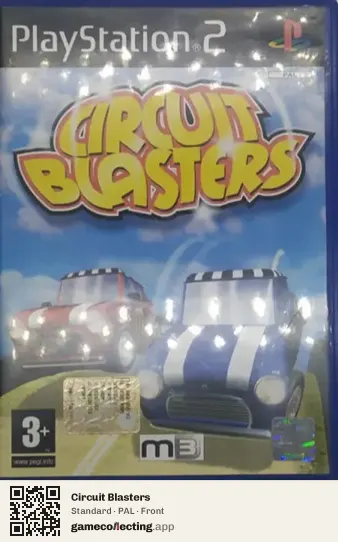 Circuit Blasters PlayStation 2, PAL box front