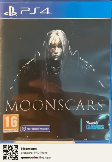 Moonscars PlayStation 4, PAL box front