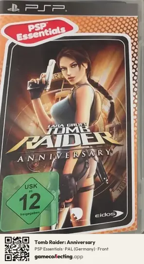 Tomb Raider: Anniversary PlayStation Portable, Germany box front