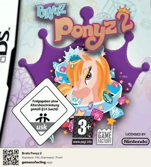 Bratz Ponyz 2 Nintendo DS, Germany box front
