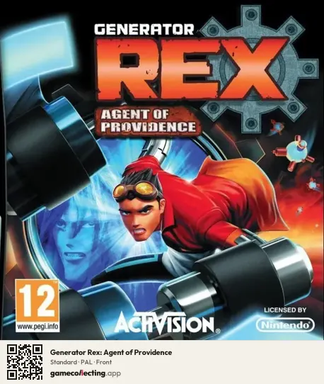 Generator Rex: Agent of Providence Nintendo DS, PAL box front