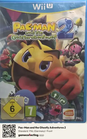 Pac-Man and the Ghostly Adventures 2 Nintendo Wii U, Germany box front