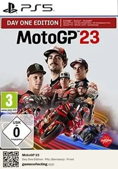 MotoGP 23 PlayStation 5, Germany box front