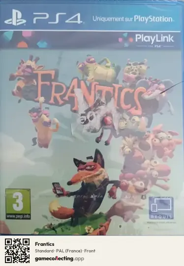Frantics PlayStation 4, France box front