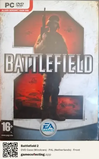 Battlefield 2 Computer, Netherlands box front