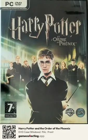 Harry Potter and the Order of the Phoenix Computer, PAL box front