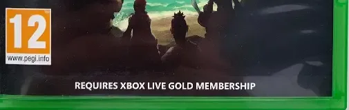 Sea of Thieves, the PEGI square on its front