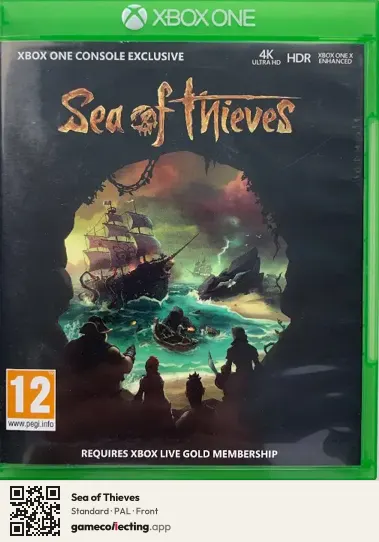 Sea of Thieves Xbox One, PAL box front