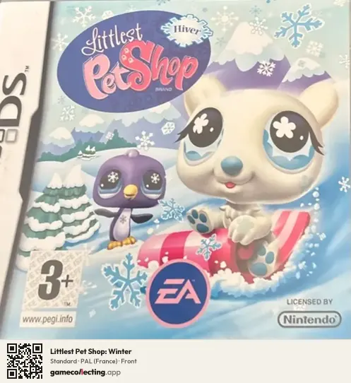 Littlest Pet Shop: Winter Nintendo DS, France box front