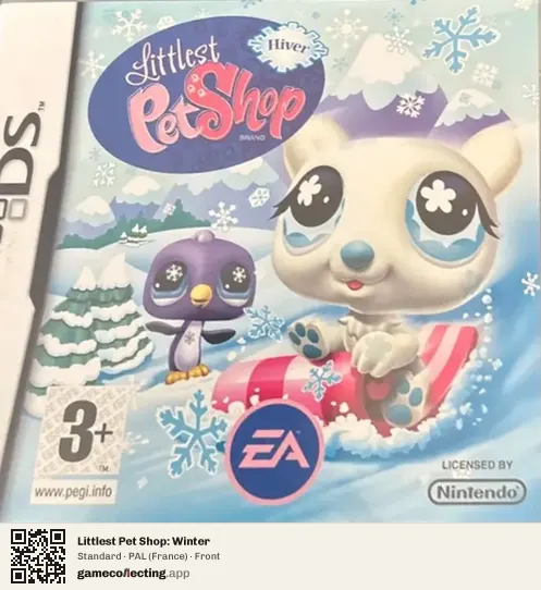 Littlest Pet Shop: Winter Nintendo DS, France box front