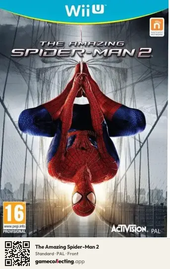 The Amazing Spider-Man 2 Nintendo Wii U, PAL box front