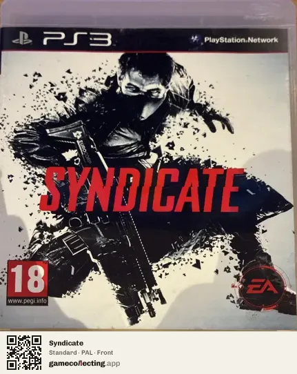 Syndicate PlayStation 3, PAL box front