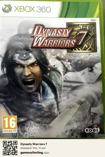 Dynasty Warriors 7 Xbox 360, PAL box front