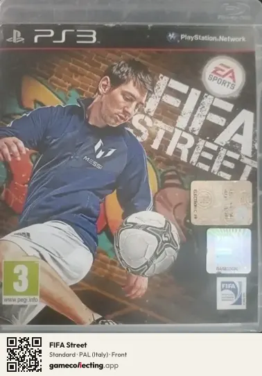 FIFA Street PlayStation 3, Italy box front
