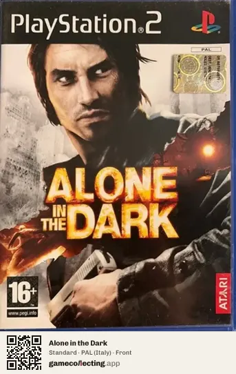 Alone in the Dark PlayStation 2, Italy box front
