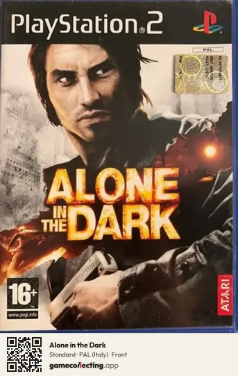 Alone in the Dark PlayStation 2, Italy box front