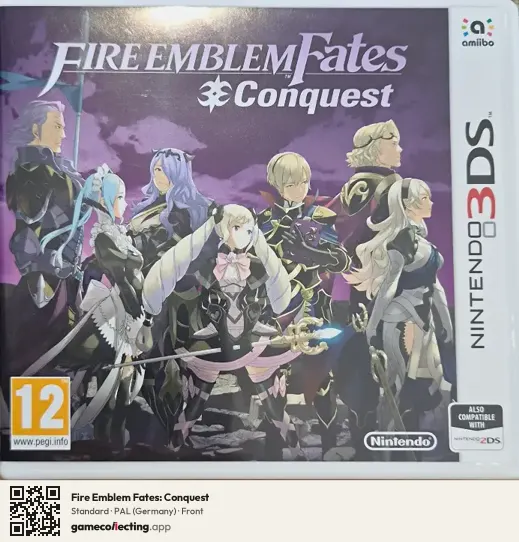 Fire Emblem Fates: Conquest Nintendo 3DS, Germany box front