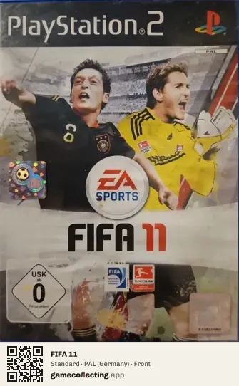 FIFA 11 PlayStation 2, Germany box front