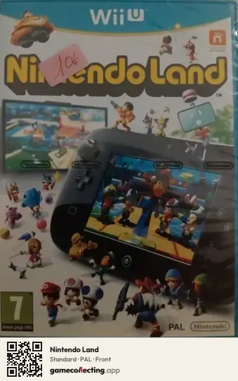 Nintendo Land Nintendo Wii U, PAL box front