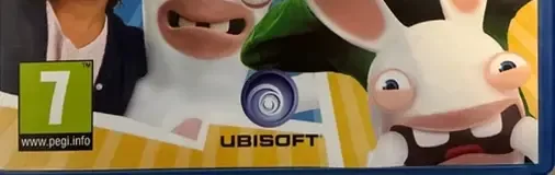 Rabbids Invasion, the PEGI square on its front