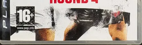 Fight Night Round 4, the PEGI square on its front