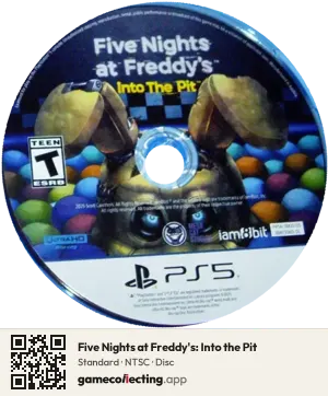 Five Nights at Freddy's: Into the Pit PlayStation 5, NTSC disc
