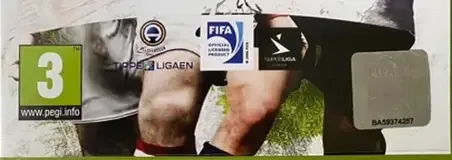 FIFA 12, the PEGI square on its front