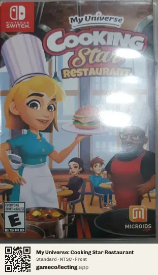 My Universe: Cooking Star Restaurant Nintendo Switch, NTSC box front