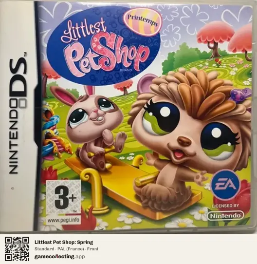 Littlest Pet Shop: Spring Nintendo DS, France box front