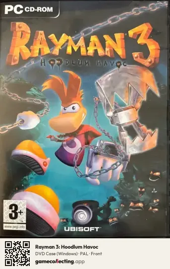 Rayman 3: Hoodlum Havoc Computer, PAL box front