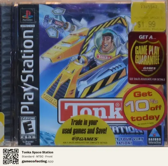 Tonka Space Station PlayStation, NTSC box front