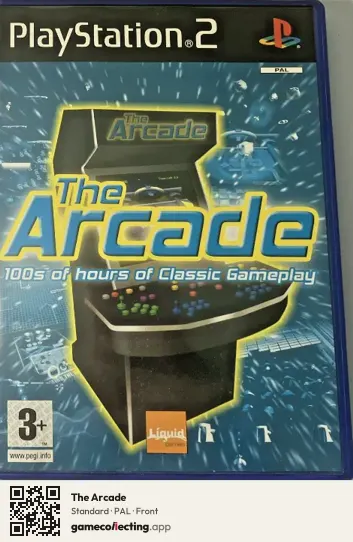 The Arcade PlayStation 2, PAL box front