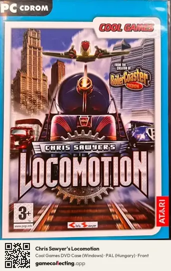 Chris Sawyer's Locomotion Computer, Hungary box front