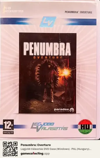 Penumbra: Overture Computer, Hungary box front
