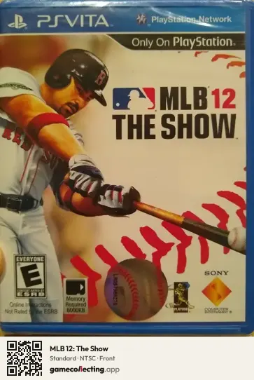 MLB 12: The Show PlayStation Vita, NTSC box front