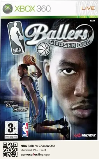 NBA Ballers: Chosen One Xbox 360, PAL box front