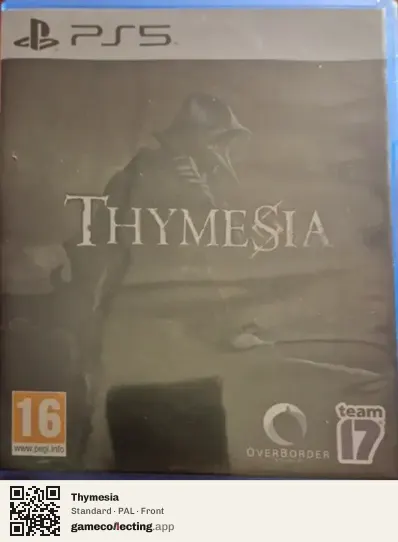 Thymesia PlayStation 5, PAL box front