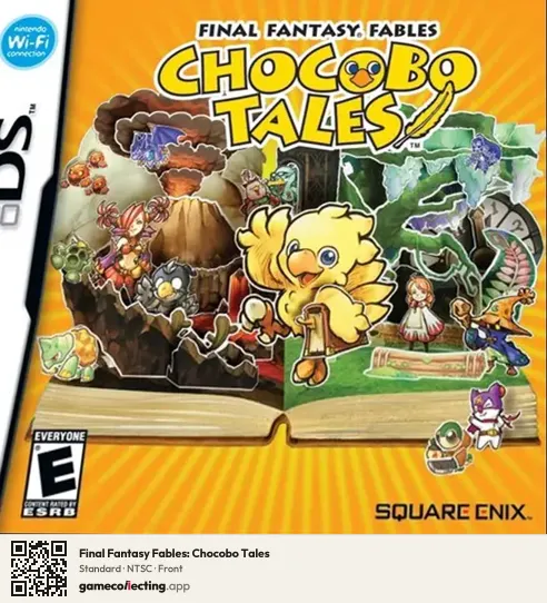 Final Fantasy Fables: Chocobo Tales Nintendo DS, NTSC box front