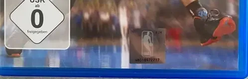 NBA Live 16, the USK square on its front